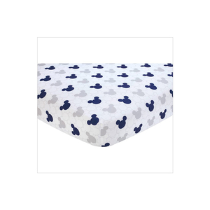 India Factory 100% Organic Cotton Custom Baby Crib Sheet - Product Image 1