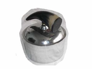 Boîte en aluminium poli miroir de haute qualité avec poignée en corne Technique de moulage de boîte en métal de décoration de maison moderne - Product Image 3