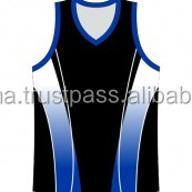 Maillots de basket-ball de haute qualité à séchage rapide, en maille respirante, avec logo personnalisé et design de club. - Product Image 3