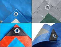 Bâche PE bon marché de la meilleure qualité Corée avec n'importe quelle couleur Bleu Orange et n'importe quel poids - Product Image 5