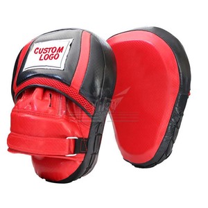 Gants de mise au point incurvés, noir/rouge, Arts martiaux, Sanda, cible d'entraînement, poinçon de mise au point, sacs de sable, karaté - Product Image 1