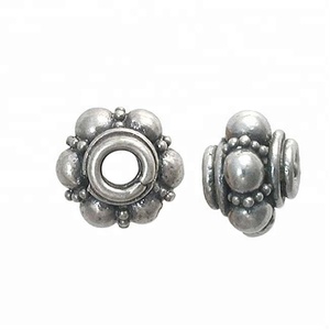 Perles fantaisie en argent sterling - Product Image 1