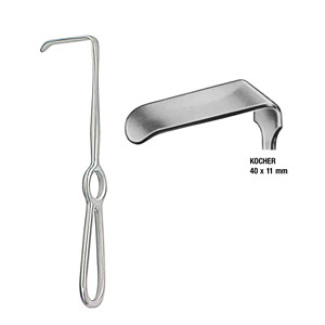 Kocher langenbeck retractor ฉนวนเหล็กสแตนเลส21ซม. Mahersi - Product Image 3
