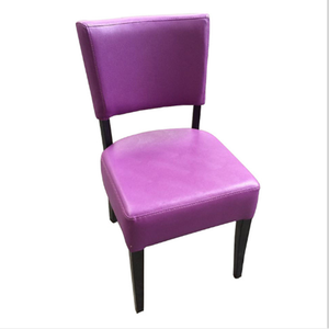 De <span class=keywords><strong>segunda</strong></span> <span class=keywords><strong>mano</strong></span> restaurante silla Hotel de diseño moderno silla con marco de Metal alta de nuevo diseño de cuero de la PU de lujo elegante silla - Product Image 2