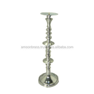 Unique Style White Metal Plated Candelabra <b>Candle</b> Holder for Easter Party Decoration or <b>Candle</b> Stand - Product Image 5