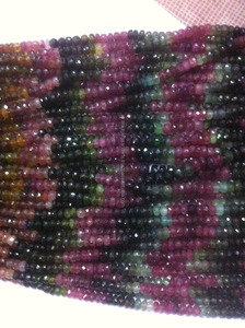 AAA Quality Multi <b>Tourmaline</b> Faceted Beads - Product Image 3