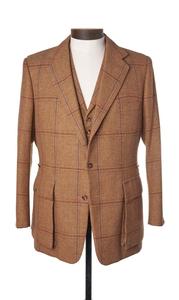 Blouson d'aviateur en Tweed pour hommes, à paillettes, personnalisés, vente en gros, à la mode, nouvelle collection, - Product Image 5