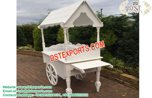 Rehari - Decoración de puesto de comida india para bodas, mostrador de venta de madera tratada, ligero, color personalizado, último diseño con temática Punjabi - Product Image 5