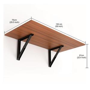 Bluewud hamming treo tường gấp bàn ăn (không có ghế, tùy biến có sẵn) - Product Image 6