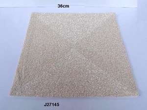 Sets de table en perles de verre carrées de haute qualité en trois couleurs, autres sets de table en perles de verre faits à la main à prix de gros - Product Image 3