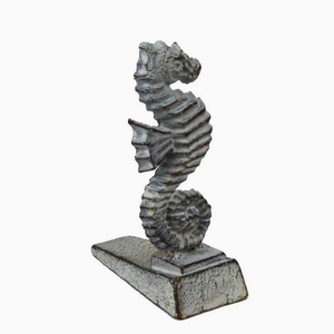 เหล็กหล่อ Seahorse ตกแต่งประตู - Product Image 1