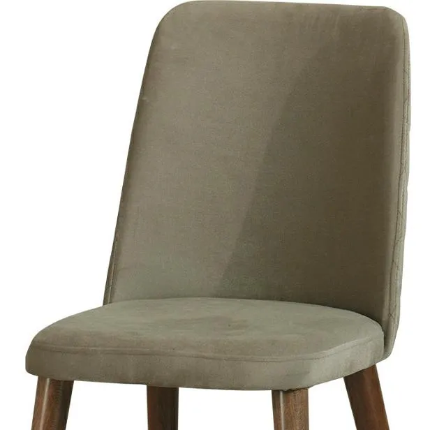dining room chair wooden leg upholstered smart chair