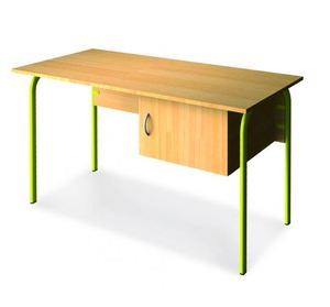 Juego de muebles de aula para escuela y Universidad de escritorio de madera de estilo moderno para profesores - Product Image 2