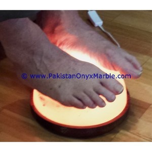 Tinh khiết Himalaya Muối chân cai nghiện Massager Spa tự nhiên trị liệu Doom Sản phẩm massage - Product Image 5