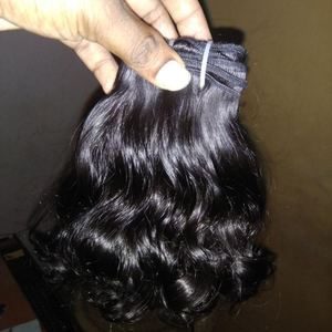 100% meilleure qualité indien Extensions humaines Afro Curl lâche vague profonde naturel vague droite point culminant lâche vague droite profonde - Product Image 5