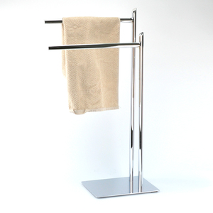 Diseño de tubo con forma de ojo de gato, toallero de baño de Metal cromado eléctrico calentado para uso en apartamentos de Hotel - Product Image 2