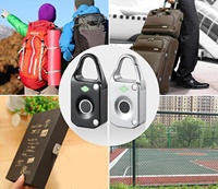 Sacs électroniques portables avec serrure biométrique, ensemble de 50 pièces, reconnaissance biométrique, cadenas à empreintes digitales intelligente