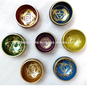 ชามร้องเพลงทิเบต/เนปาลโลหะชามร้องเพลง/ที่มีคุณภาพดีผสมสีบรอนซ์ชามร้องเพลง - Product Image 2