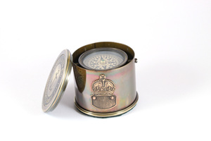 Brújula de Tambor de Latón Antigua Vintage de 1941 de W.Ottway Ltd., Regalo Novedoso de Aleación Metálica para Año Nuevo, Boda, Navidad, Graduación, Pascua - Product Image 5