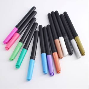 Promotional Multi-colour Dry Erase Slim <b>Whiteboard</b> Metallic <b>Marker</b> Pen for Party Use - Product Image 5