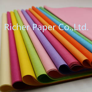 Papel de seda de colores mezclados 17gsm para envolver ropa y regalo - Product Image 3