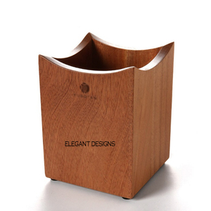 Wholesaler Indian Stylish Wood Utensil Holder Handmade Table <b>Ware</b> Decorative Utensil Holder Hot Selling Wooden Utensils - Product Image 6