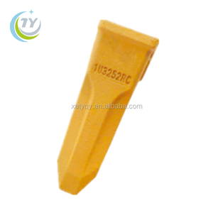 Piezas de Repuesto para Excavadora de Acero Aleado Amarillo, Dientes de Cucharón de Excavadora Forjados para 1U3252RC - Product Image 1
