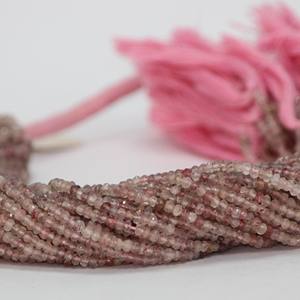 3มม. 4มม. ควอตซ์ธรรมชาติสตรอเบอรี่แบบเหลี่ยมเพชรพลอยสำหรับการตั้งค่าเครื่องประดับตอนนี้จากผู้ผลิตเครื่องประดับ - Product Image 1