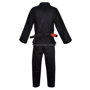 ชุดฝึกซ้อม BJJ ยี่ห้อ AHIRA SPORTS ปี 2018 ปรับขนาดได้ ผลิตจากผ้าฝ้าย 100% ชุดคาราเต้ MMA กางเกงขาสั้น รับสกรีนโลโก้ สีตามสั่ง สำหรับผู้ชาย - Product Image 1
