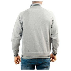 Ropa al por mayor sudadera personalizada para hombres cuello redondo 100% algodón lavado liso sudaderas - Product Image 4