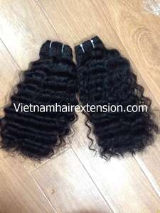 Tissage de cheveux vierges à double trame fait machine, pouces, sans emmêlement et sans perte, vente en gros - Product Image 4