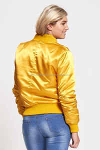 Veste d'hiver vintage réversible conçue sur mesure pour hommes blouson d'aviateur grande taille en polyester satiné lavé imperméable et coupe-vent - Product Image 5