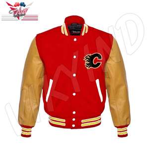 Chaqueta Letterman, chaqueta de béisbol bordada de chenilla personalizada de calidad superior, chaqueta universitaria Varsity - Product Image 3