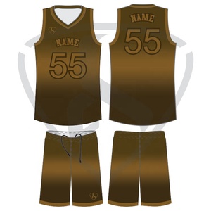 Maillots de basket-ball personnalisés pour hommes ensembles de maillots de basket-ball uniformes vêtements de sport chemises de basket-ball shorts - Product Image 1