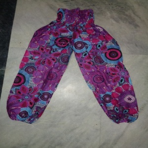 Pantalons de mode pour femmes imprimés en coton mélangé coloré Harem Pyjamas Fournisseur en gros de l'Inde - Product Image 2