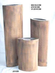 Miroir Poli Bougeoir Pilier Carré Style Fait en Fonte D'aluminium avec Finition En Terre Cuite Décor À La Maison Bougeoir - Product Image 3