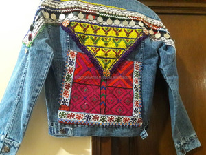 Veste indienne moderne de style bohème, broderie estivale, veste banjara, veste vintage faite à la main avec des perles, veste tribale légère - Product Image 4