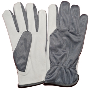 Guantes de protección de manos de seguridad de cuero duradero con certificación CE - Product Image 1