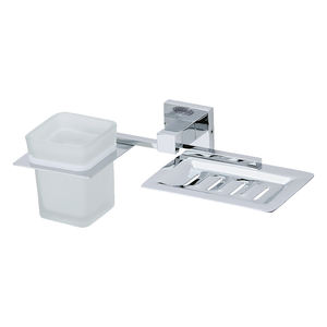 Porte-brosse à dents en métal de haute qualité fixé au mur pour ensembles de salle de bain - Product Image 1