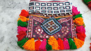 Bohemio Boho Chic Estilo Vintage Banjara embrague bolsa - Product Image 3