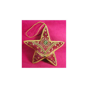 Vendor Christmas Festival Tree Decoration <b>Hanging</b> Embroidery Ornament - Product Image 1