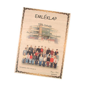 Chapa Flexible grabada, Certificado de Grado de regalo - Product Image 1