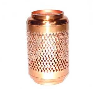 Modern Luxury Round Gold Filigree <b>Lantern</b> Votive Beautiful New Design Glass Candle Holder for Christmas Weddings Candle Making - Product Image 6