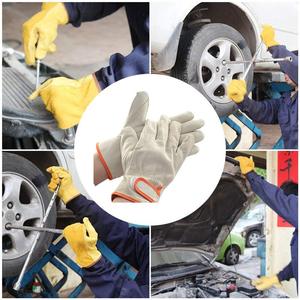 Guantes DE SEGURIDAD impermeables unisex de la mejor calidad, guantes de trabajo de muñeca ajustables con diseño mecánico resistente para hombres y mujeres, venta al por mayor - Product Image 6