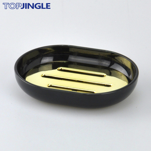 Jabonera de uso hotelero de doble color con forma de cilindro redondo portátil Acrílico - Product Image 3