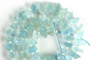 ธรรมชาติ50ชิ้นอัญมณีพลอยสีฟ้าหยาบศูนย์ Drll ดิบทำเครื่องประดับราคาขายส่งลูกปัดแท้ - Product Image 3