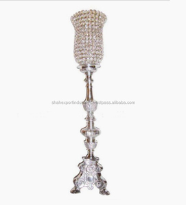 Centro de Mesa Decorativo de Alta Calidad con Cristales Plateados en Relieve, Nuevo, para Bodas, Eventos y Fiestas - Product Image 4