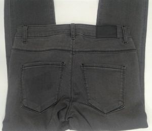 Bangladesh Stocklot etiquetas originales de marca señoras mujeres Denim algodón flaco recto transpirable medio Casual Sexy Jeans Jegging - Product Image 4