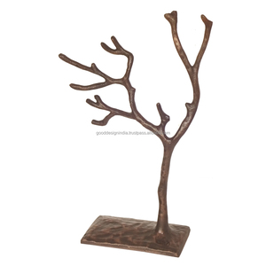 Bijoux Sable Home Decorative item Showpiece chaîne de boucle d'oreille Bijoux en métal Home Decor Tree and Jewelry Stand,earring display stand - Product Image 1