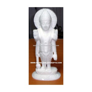 Hermosa estatua de mármol Vishnu - Product Image 1